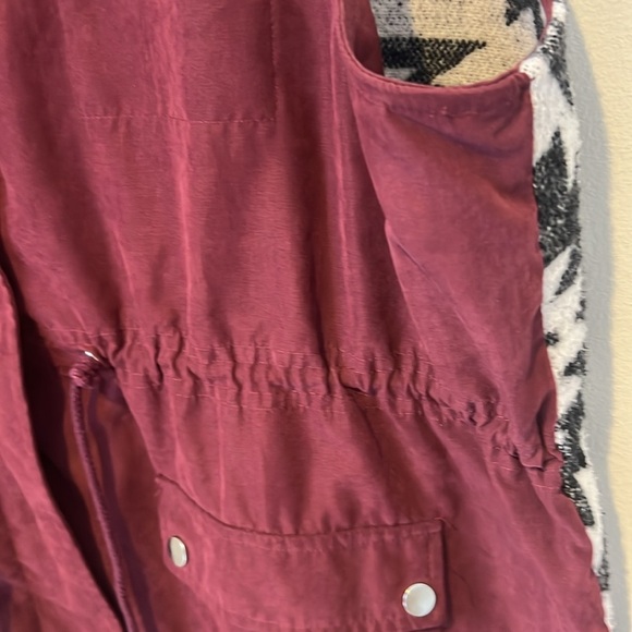 Entro Plus Size Utility Womens Vest Aztec Ikat Tribal Print Knit Back Pocket 1XL - Picture 13 of 16